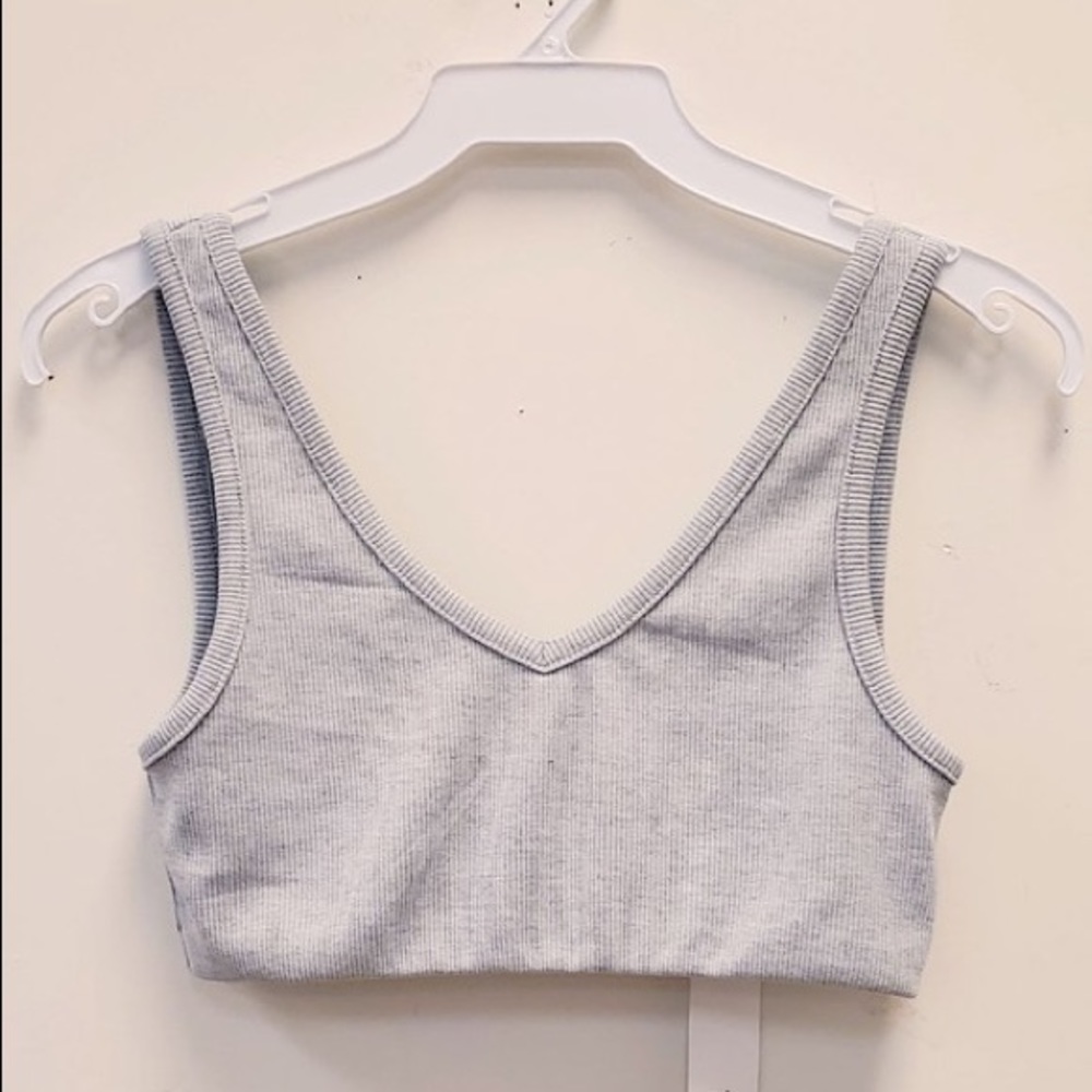 Heather Crop Top